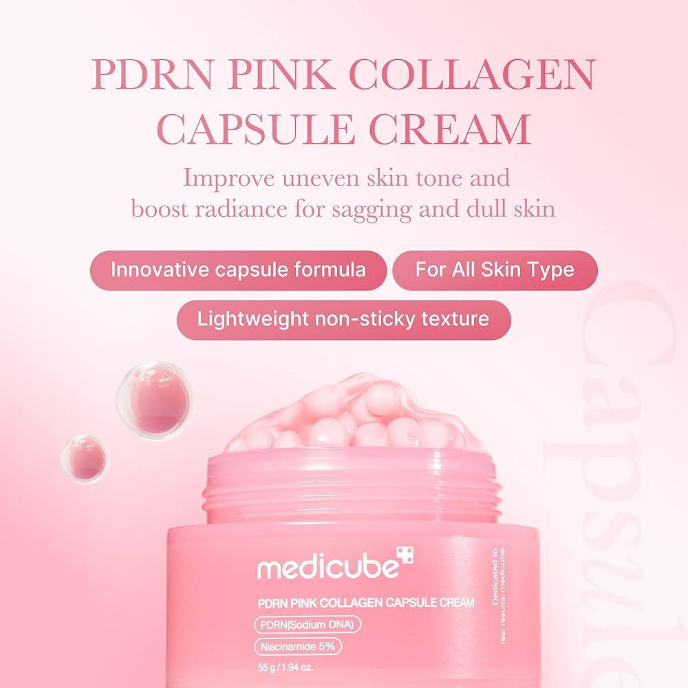 Crème Capsules PDRN & Collagène — Peau Régénérée & Lumineuse