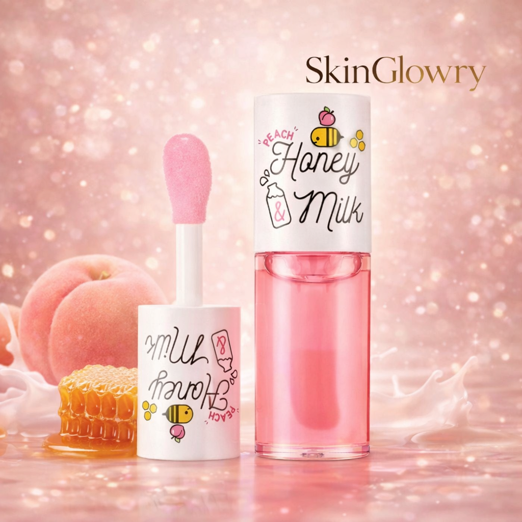 Lip Oil Nourrissante Peach Honey Milk